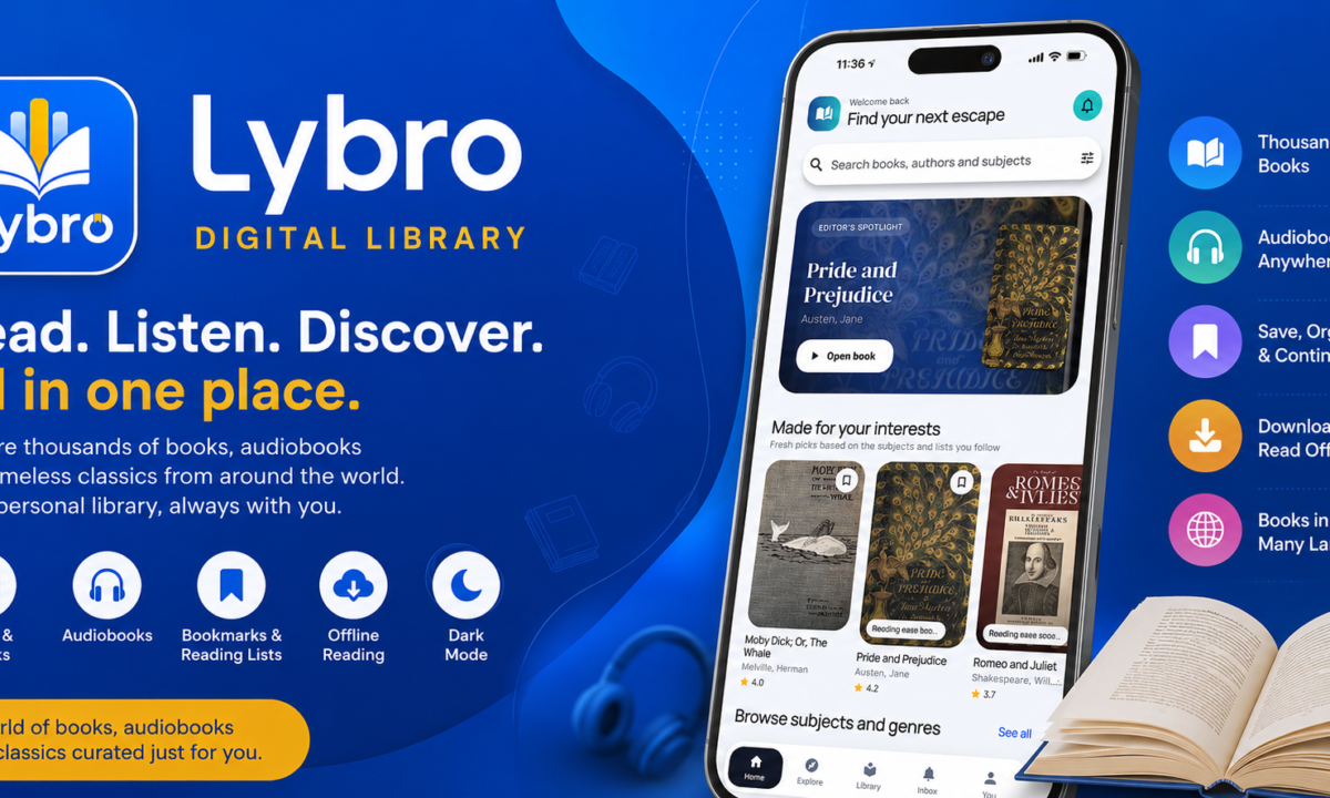 Lybro: Digital Library App